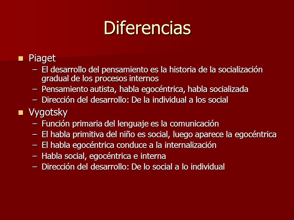 Pensamiento y Lenguaje ppt descargar